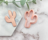 Cactus II Shaped Polymer Clay Cutter | Fondant Cutter | Cookie Cutter