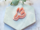 Cactus II Shaped Polymer Clay Cutter | Fondant Cutter | Cookie Cutter