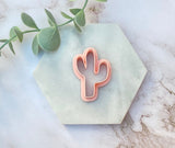 Cactus II Shaped Polymer Clay Cutter | Fondant Cutter | Cookie Cutter