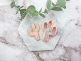 Cactus II Shaped Polymer Clay Cutter | Fondant Cutter | Cookie Cutter