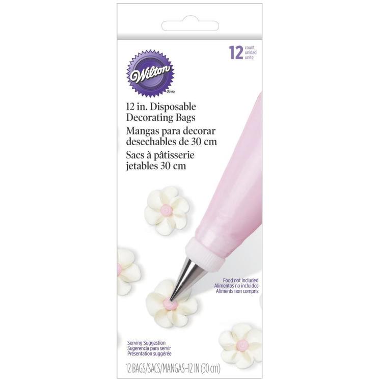 Wilton 12" in Disposable Decorating Bags