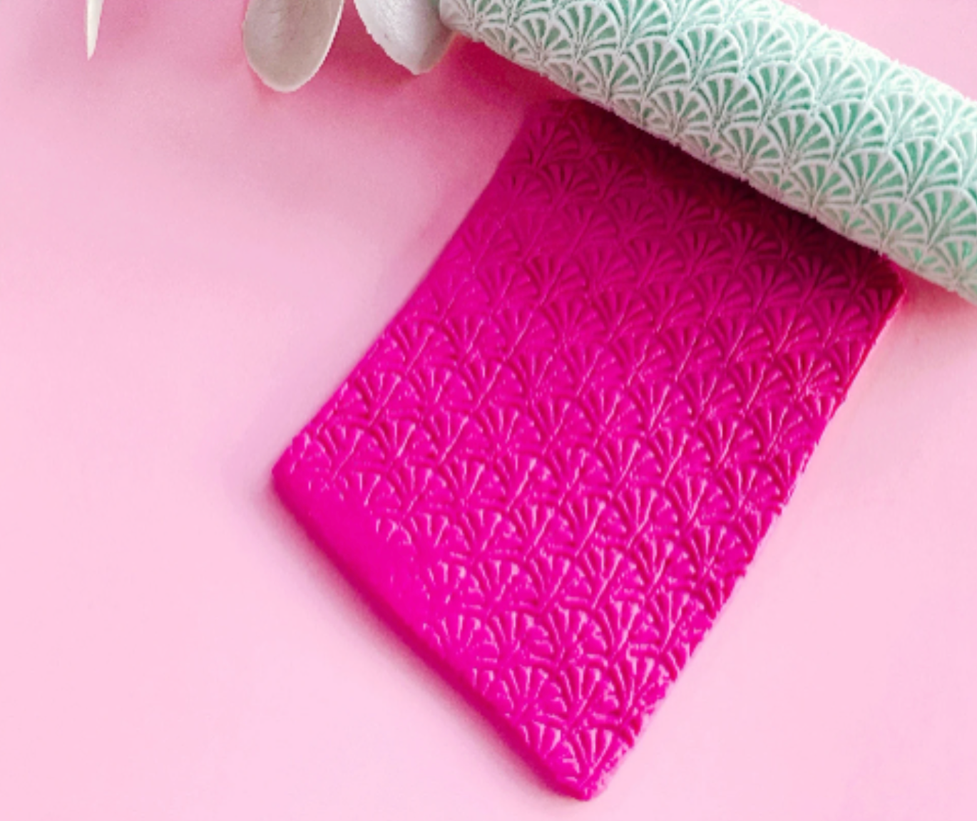 Art Deco Gatsby  Print Texture Roller •  Polymer Clay Roller • Fondant Roller