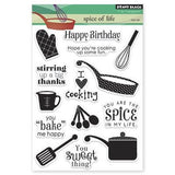 CLEARANCE!!! - Penny Black Spice of Life Acrylic Stamp