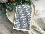 1 Sheet, Approx 13x90cm, Christmas Print Water Decal Image Transfer for Polymer Clay / Ceramics