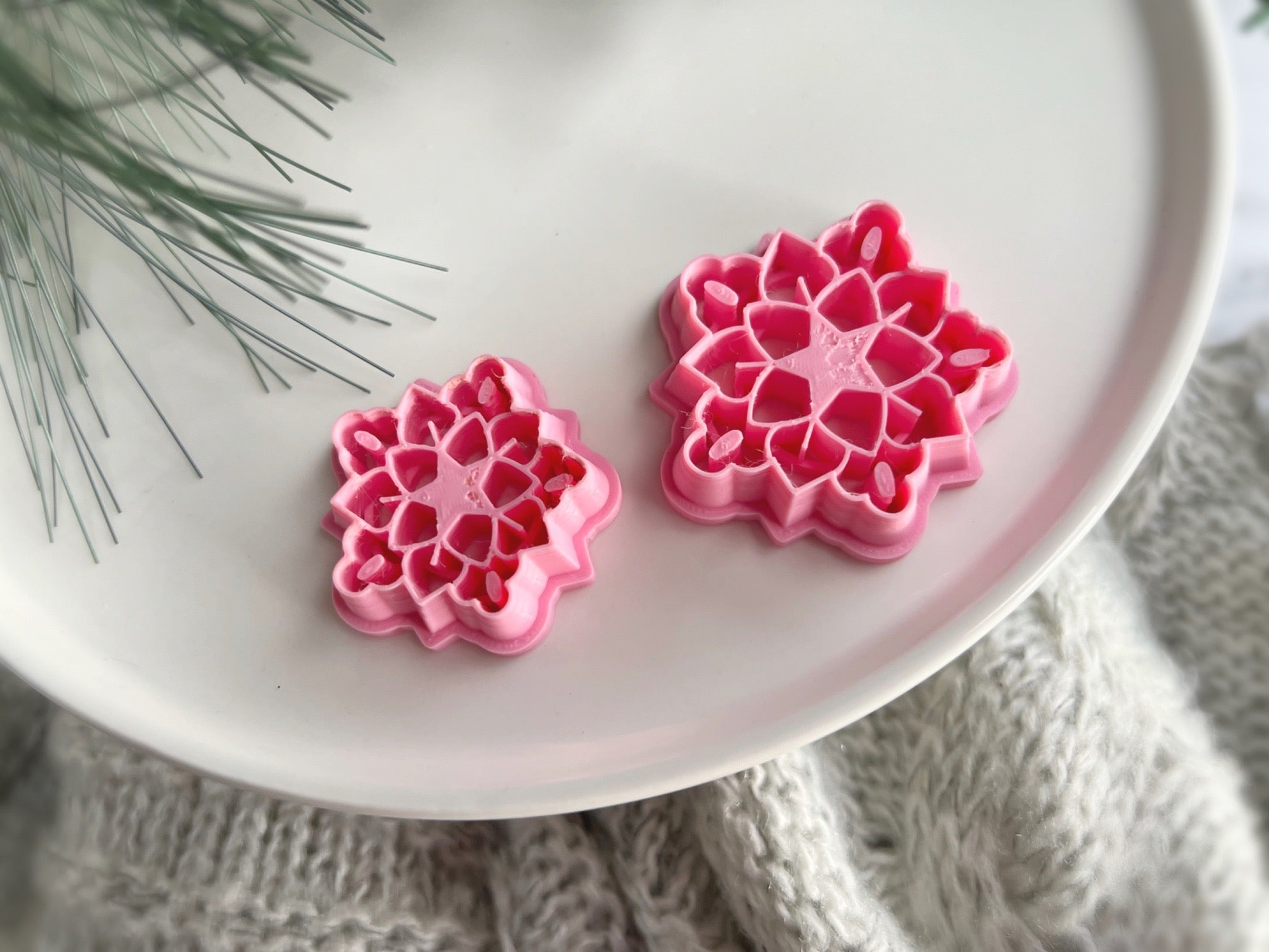 Christmas Shape Collection Star Lantern Polymer Clay Cutter • Fondant Cutter • Cookie Cutter