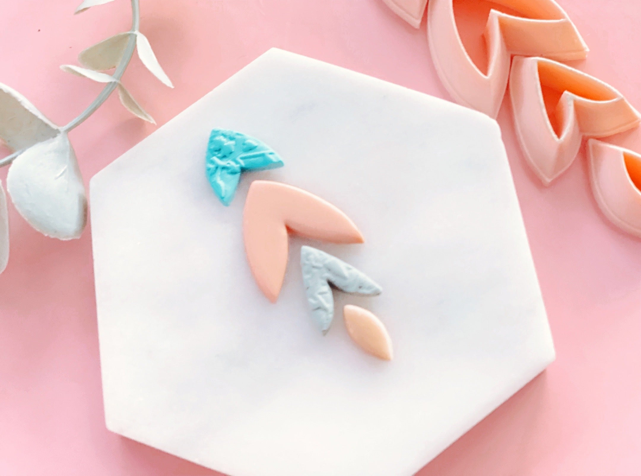 Leaf Set Polymer Clay  Cutter | Fondant Cutter | Cookie Cutter