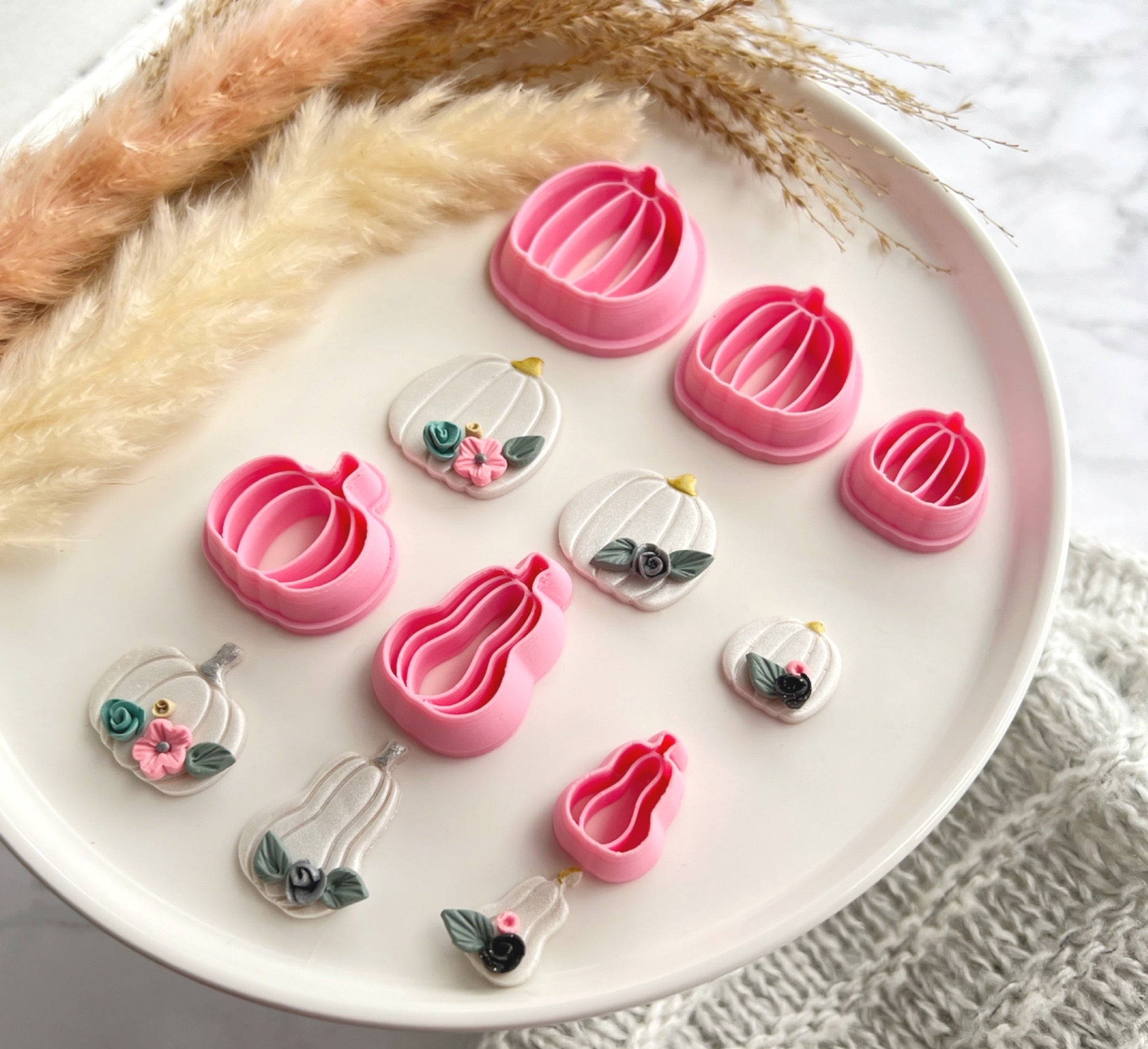 Pumpkin Shapes Cutter Fall Collection Polymer Clay Cutter • Fondant Cutter • Cookie Cutter