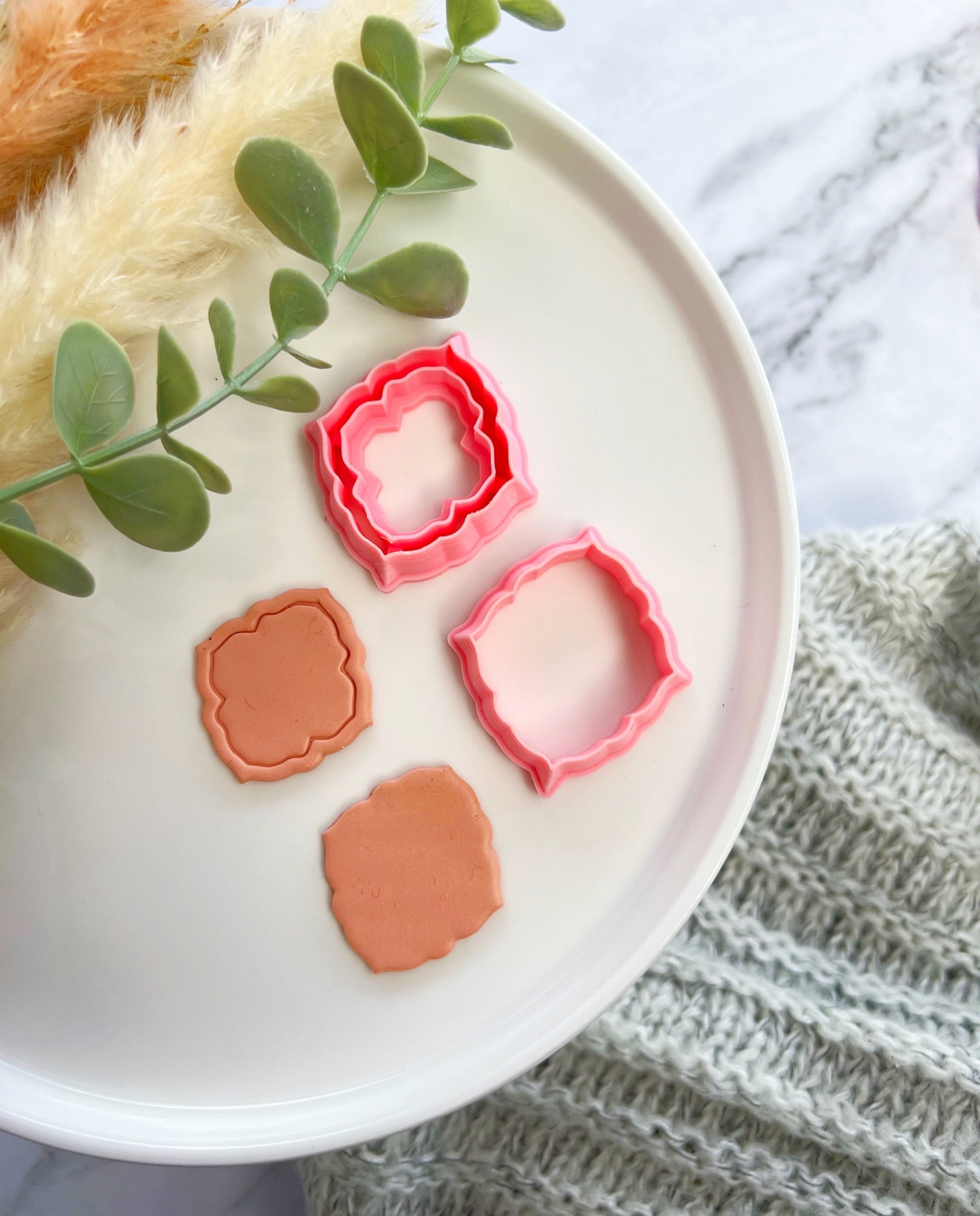 Frame Polymer Clay  Cutter • Fondant Cutter • Cookie Cutter • CF100