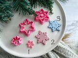 Christmas Shape Collection Snowflakes Polymer Clay Cutter • Fondant Cutter • Cookie Cutter