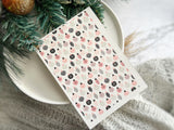 1 Sheet, Approx 13x90cm, Christmas Print Water Decal Image Transfer for Polymer Clay / Ceramics