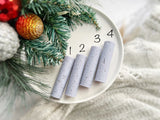 Christmas Print Texture Roller • Polymer Clay Roller