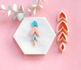 Leaf Set Polymer Clay  Cutter | Fondant Cutter | Cookie Cutter