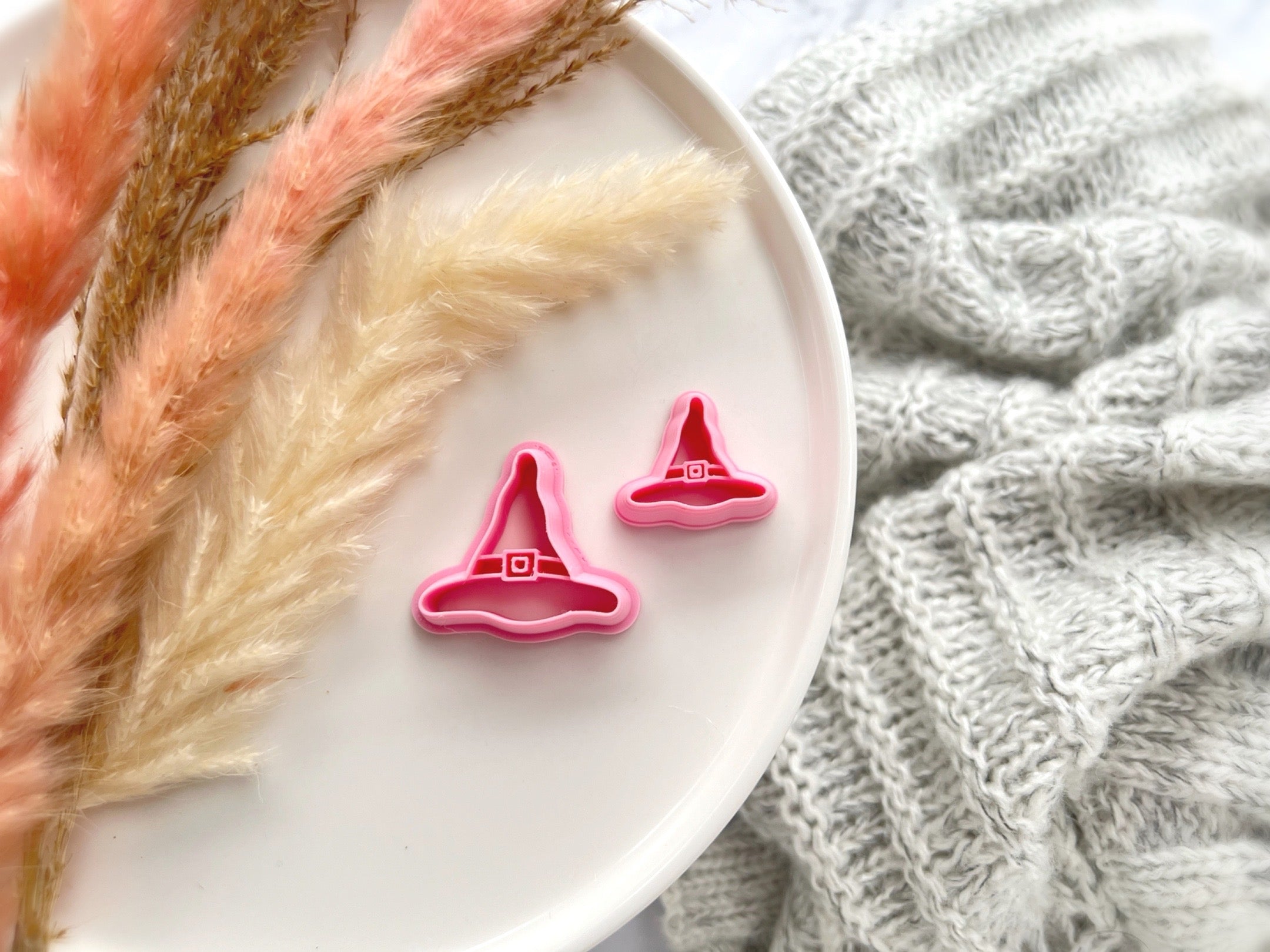 Witch Hat Shape Cutter Halloween Collection Polymer Clay Cutter • Fondant Cutter • Cookie Cutter