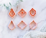 Moroccan Inspired Shape Polymer Clay  Cutter | Fondant Cutter | Cookie Cutter