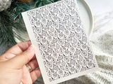 1 Sheet, Approx 13x90cm, Christmas Print Water Decal Image Transfer for Polymer Clay / Ceramics