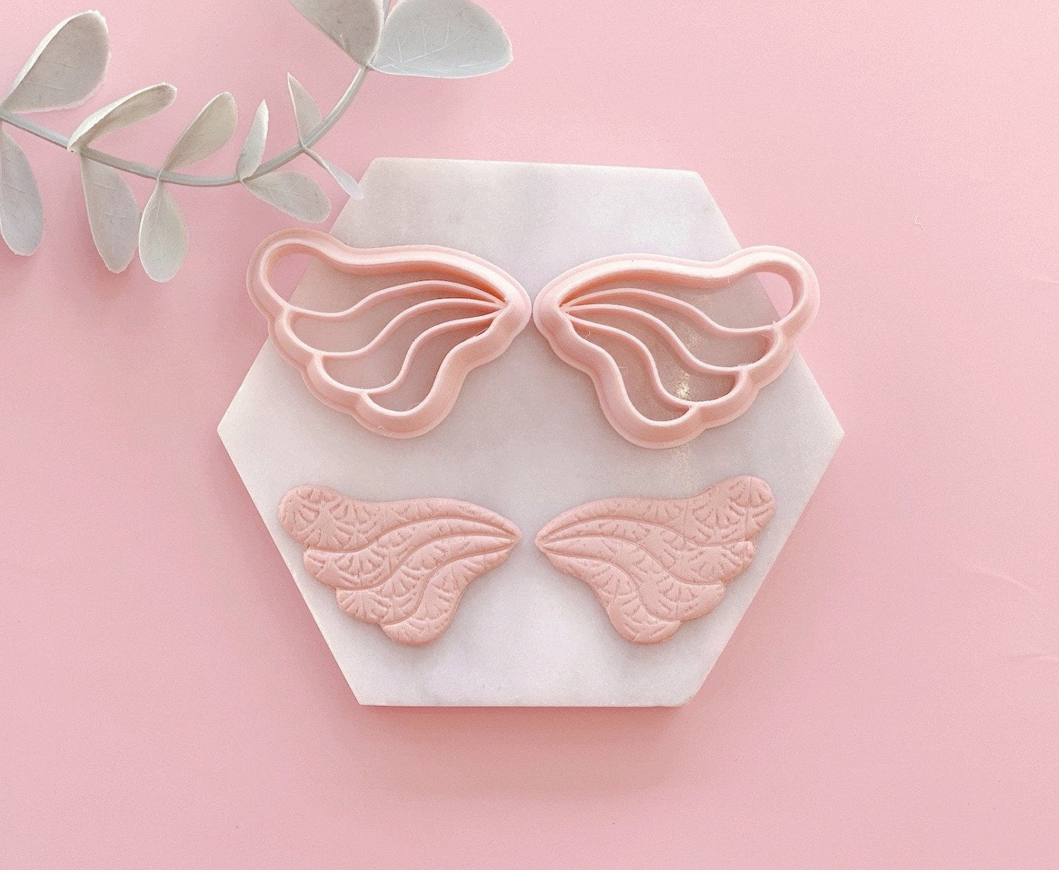 Angel Wings Polymer Clay  Cutter | Fondant Cutter | Cookie Cutter
