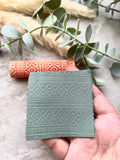 Aztec Print Texture Roller |  Polymer Clay Roller | Clay Roller