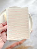 1 Sheet, Approx 13x90cm, Linear Print Water Decal Image Transfer for Polymer Clay / Ceramics