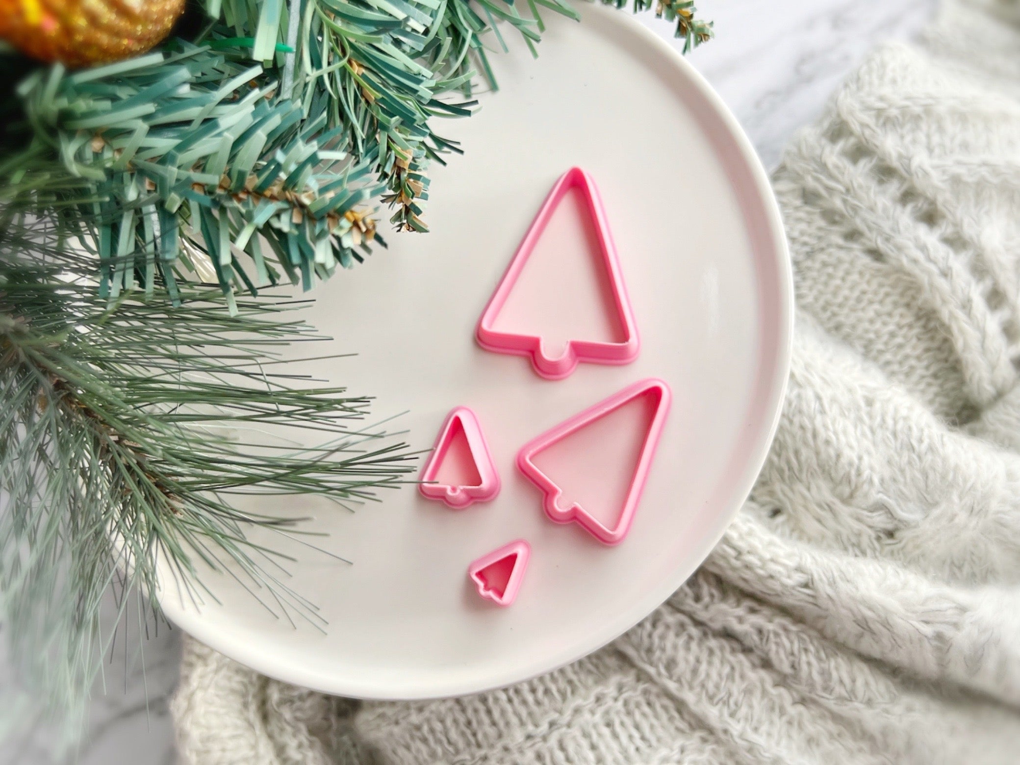 Christmas Shape Collection Tree | Polymer Clay Cutter • Fondant Cutter • Cookie Cutter