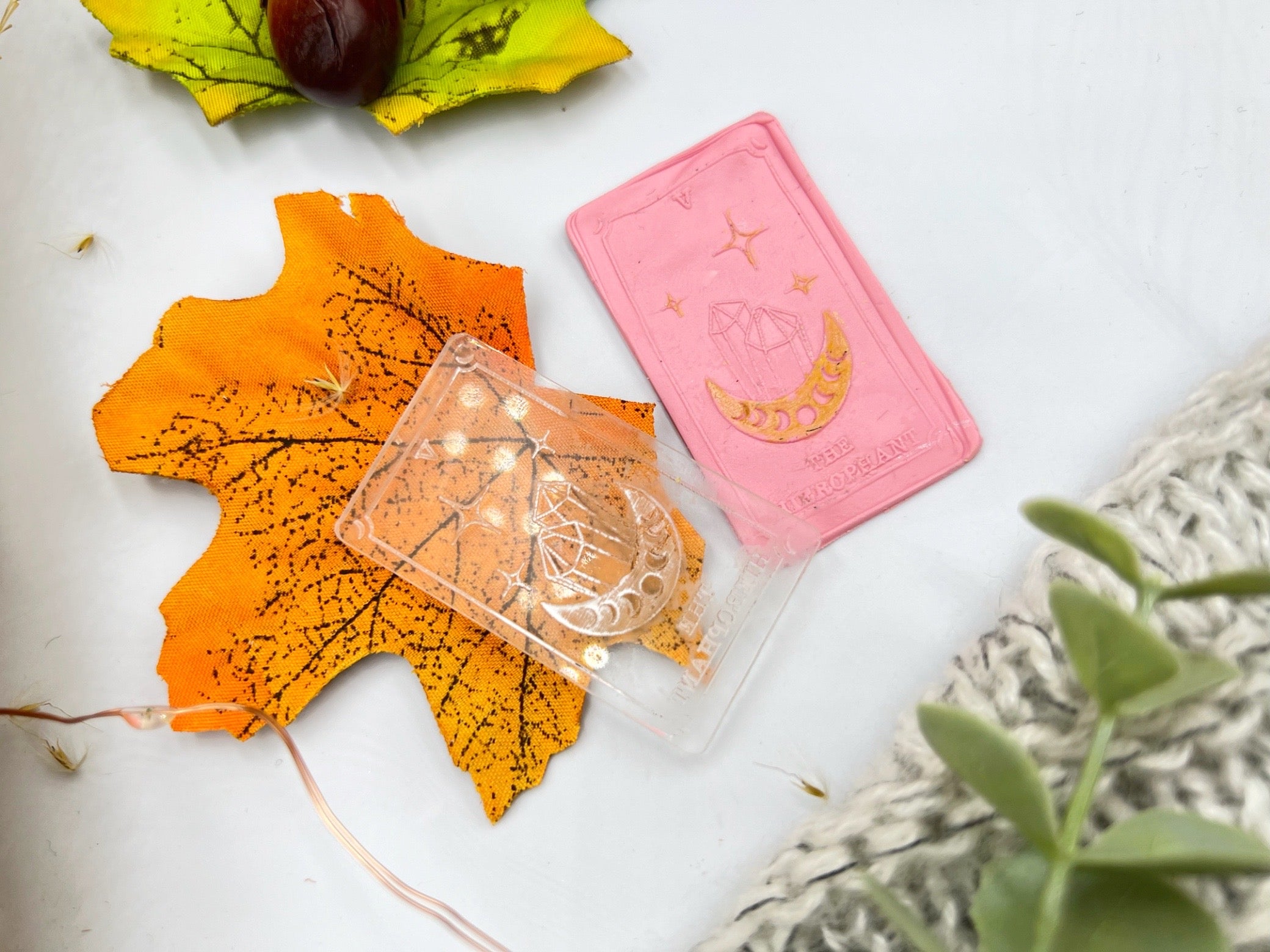 Tarot Card Debossing Stamp • Fondant Debossing Stamp • Cookie Debossing Stamp