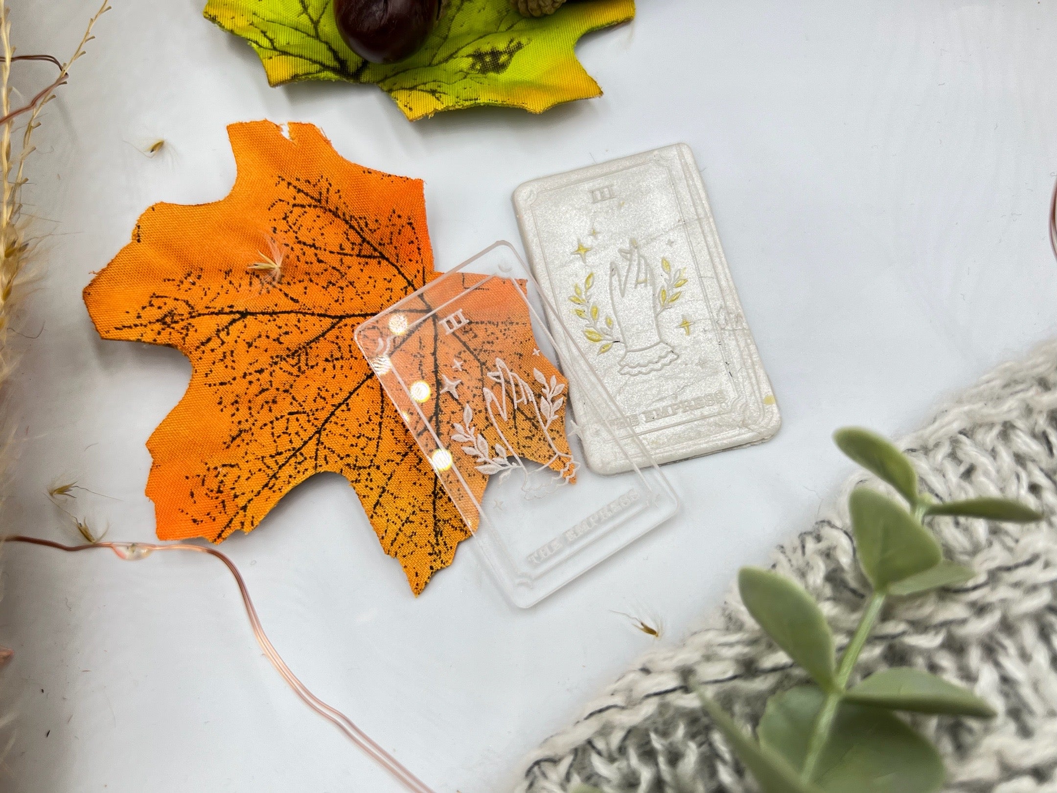 Tarot Card Debossing Stamp • Fondant Debossing Stamp • Cookie Debossing Stamp