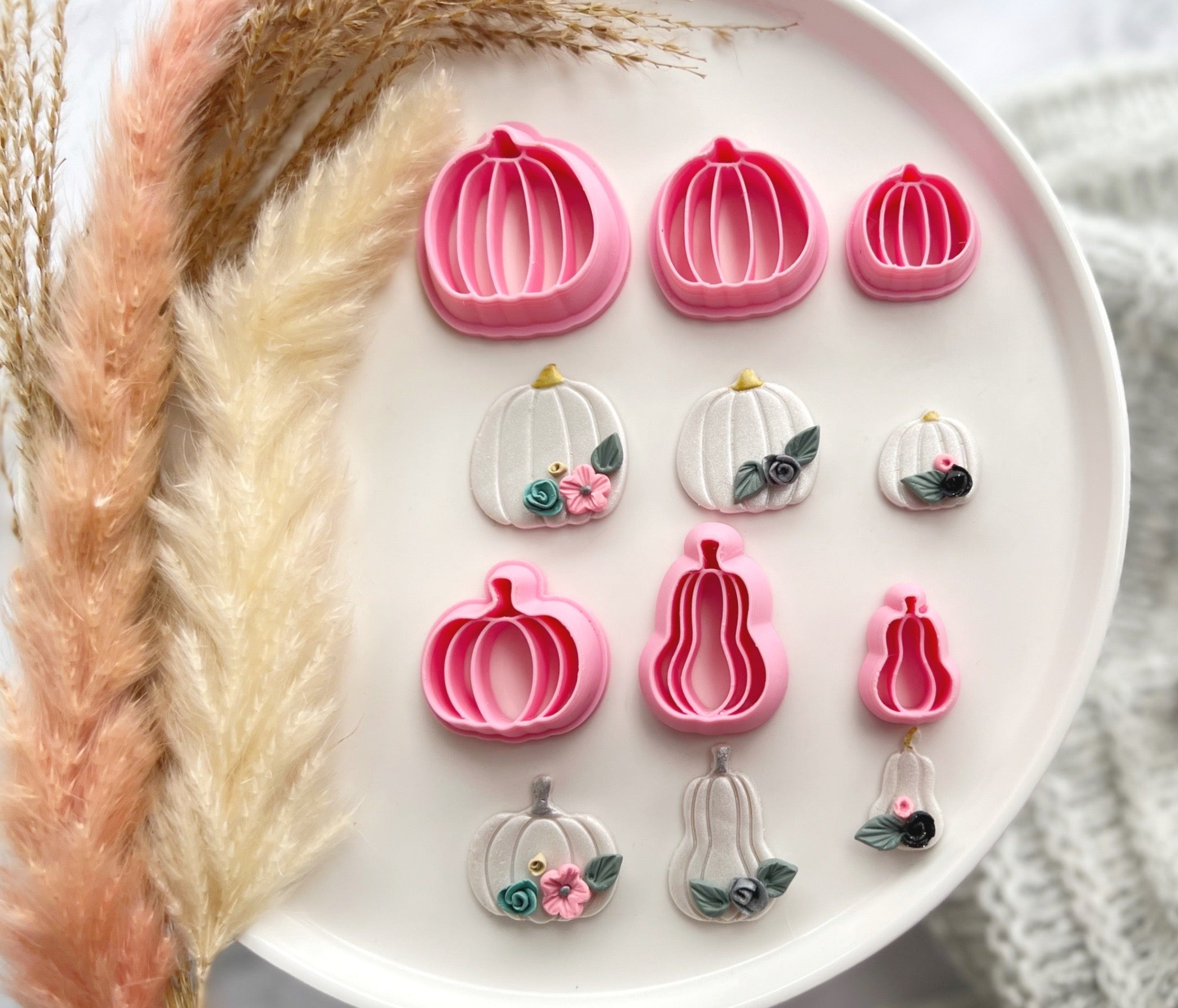 Pumpkin Shapes Cutter Fall Collection Polymer Clay Cutter • Fondant Cutter • Cookie Cutter