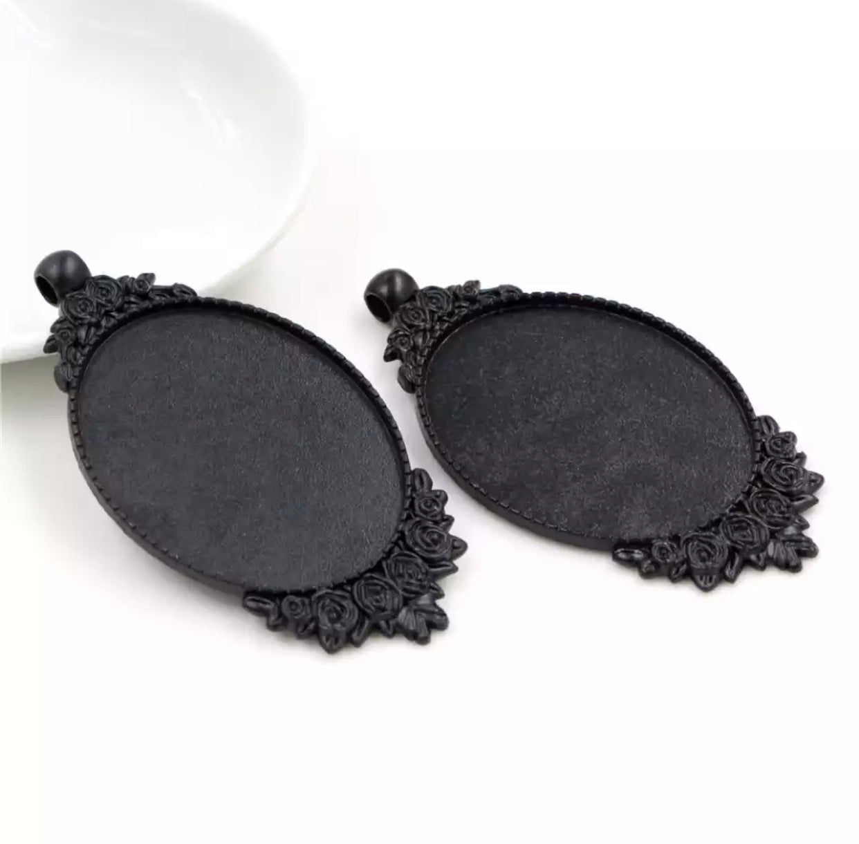 1pc, 30x40mm, Big Cabochon Settings - Choose your colour