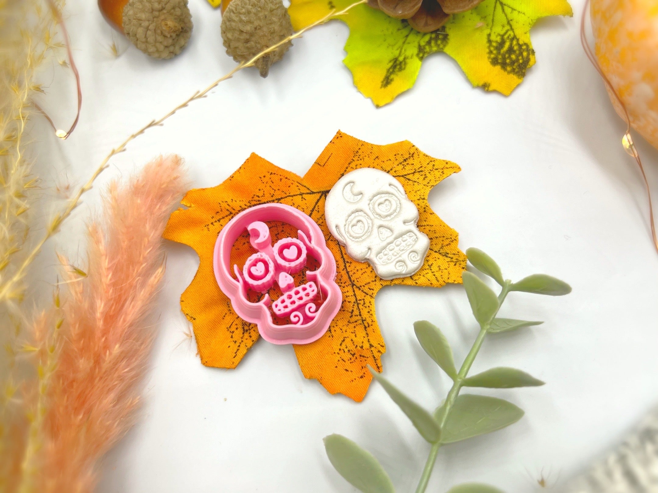 Spell book Ouija Crystal Ball Potion Skull Shape Mystical Boho Collection Polymer Clay Cutter • Fondant Cutter • Cookie Cutter