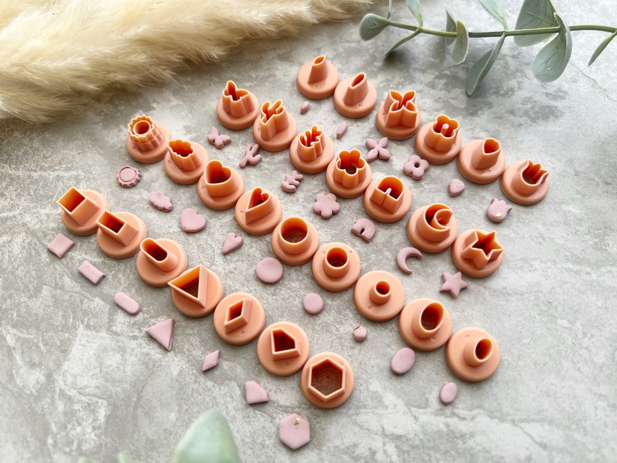 Micro / Mini Assorted Shaped Polymer Clay Cutter | Fondant Cutter | Cookie Cutter