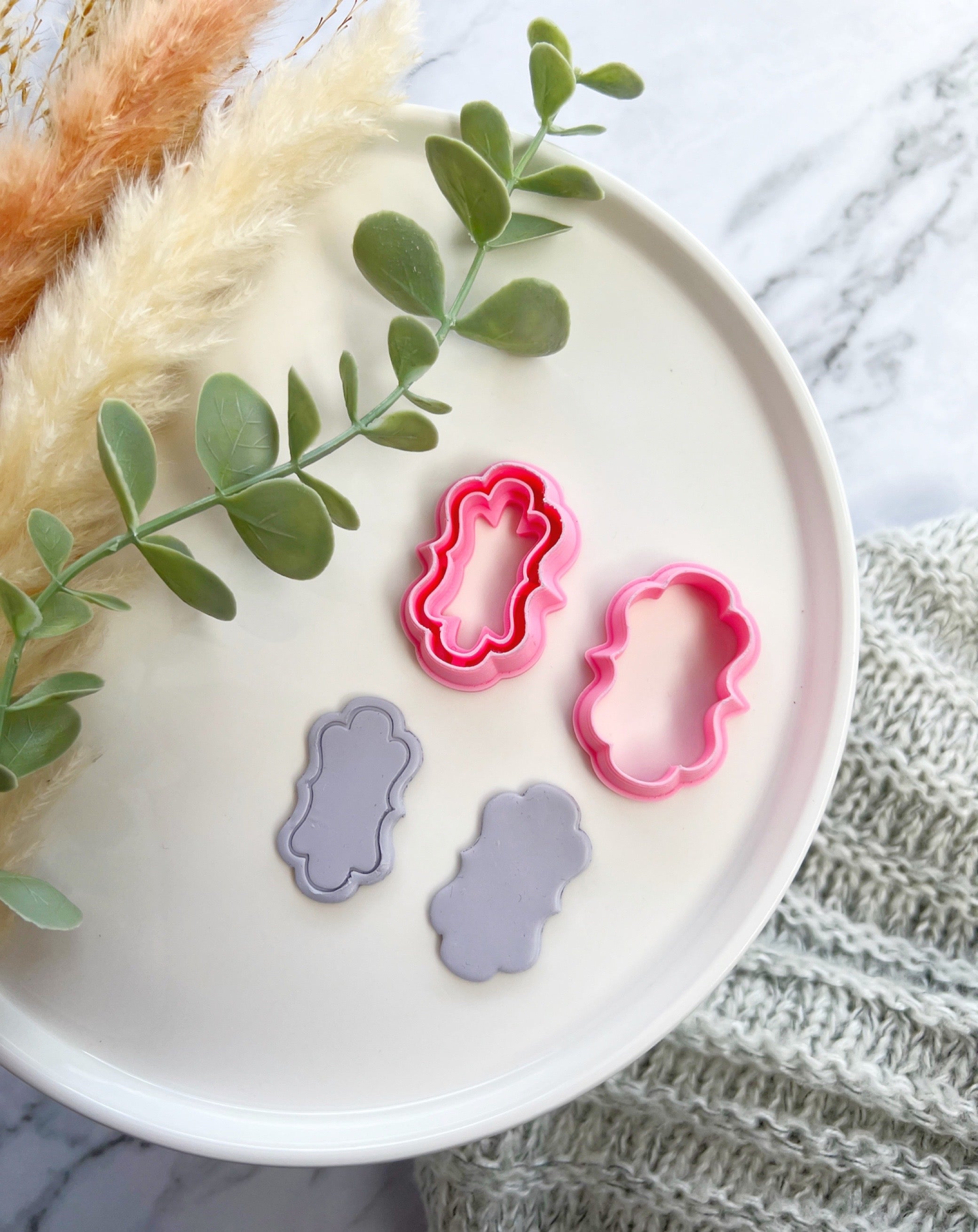 Frame Polymer Clay  Cutter • Fondant Cutter • Cookie Cutter • CF100