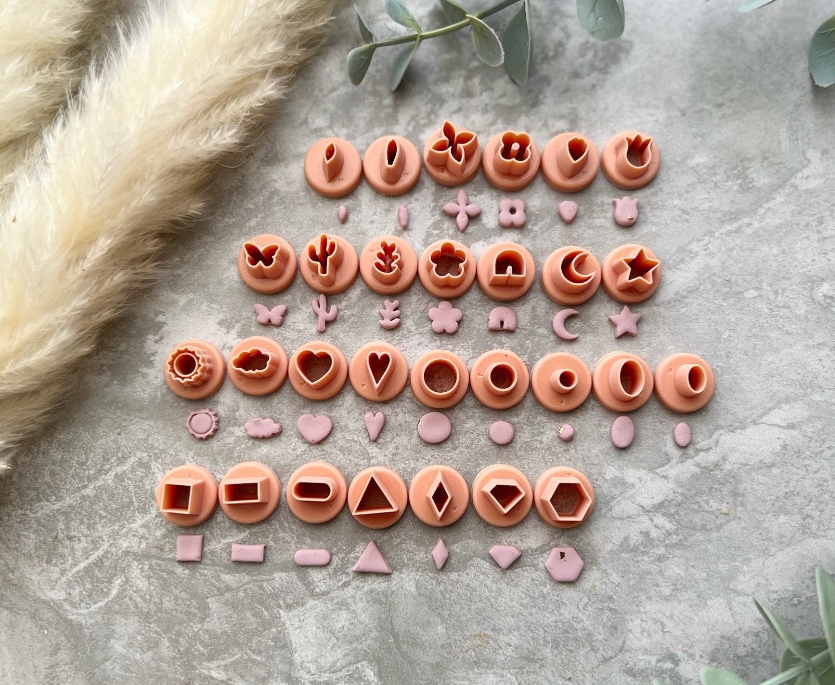 Micro / Mini Assorted Shaped Polymer Clay Cutter | Fondant Cutter | Cookie Cutter