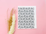Water Transfer | Magic Transfer | Water Soluble Image Transfer for Polymer Clay