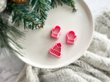 Christmas Shape Collection Mitten | Beannie |Polymer Clay Cutter • Fondant Cutter • Cookie Cutter
