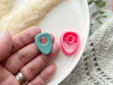 Distorted Shaped Polymer Clay  Cutter | Fondant Cutter | Cookie Cutter