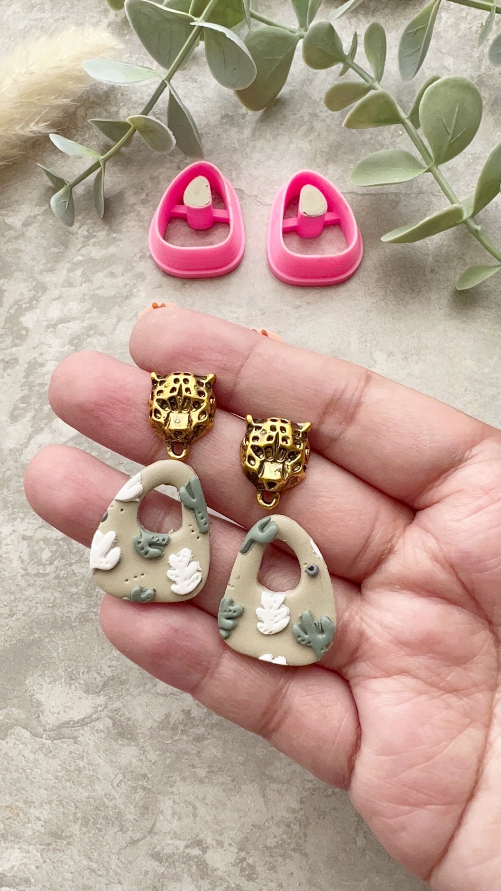 Distorted Shaped Polymer Clay  Cutter | Fondant Cutter | Cookie Cutter