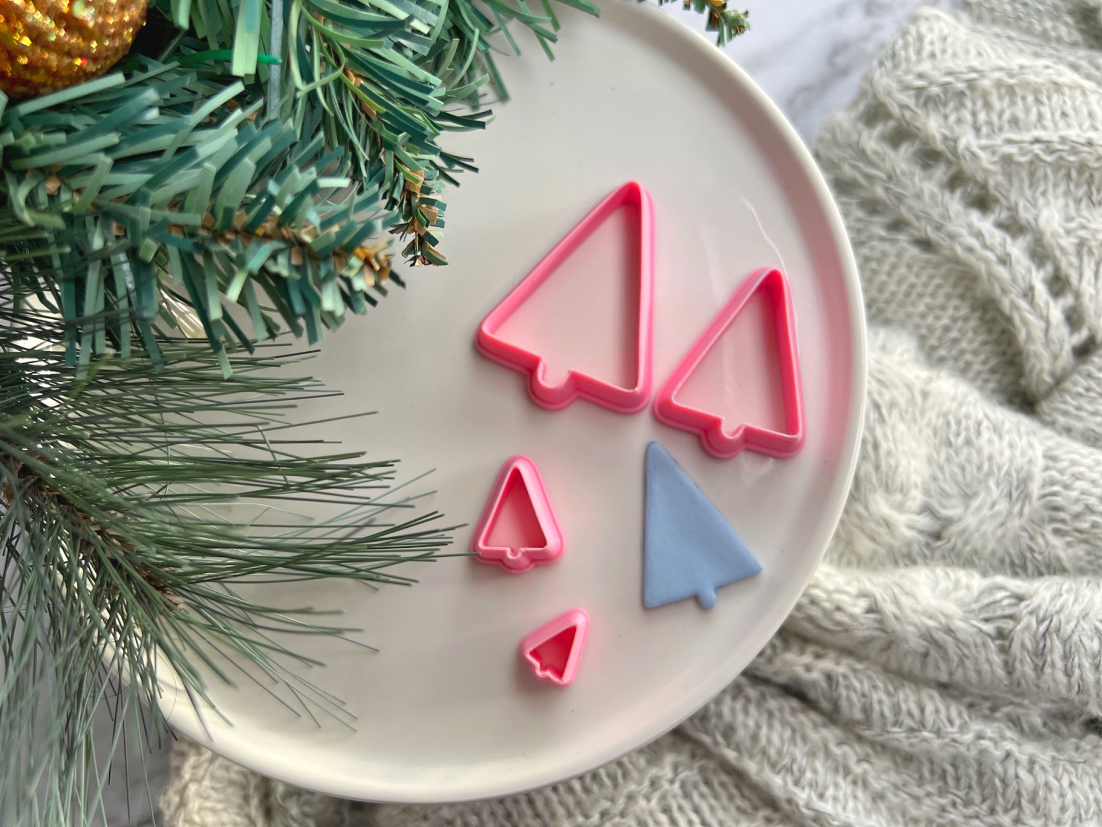 Christmas Shape Collection Tree | Polymer Clay Cutter • Fondant Cutter • Cookie Cutter