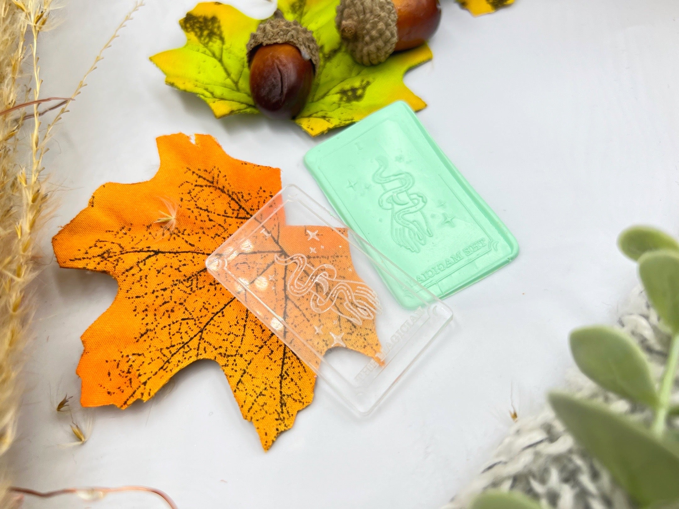 Tarot Card Debossing Stamp • Fondant Debossing Stamp • Cookie Debossing Stamp