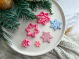Christmas Shape Collection Snowflakes Polymer Clay Cutter • Fondant Cutter • Cookie Cutter