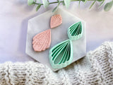 Seashell long Polymer Clay  Cutter | Fondant Cutter | Cookie Cutter