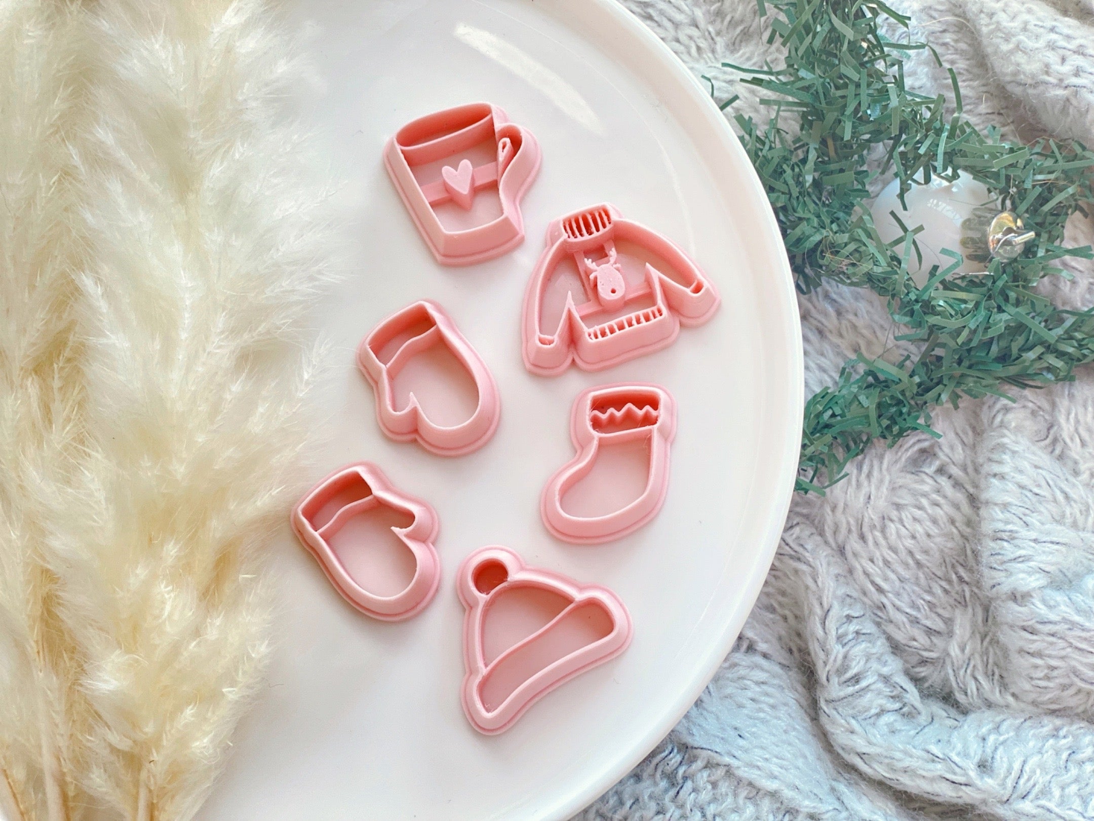 Christmas Shape Collection Polymer Clay  Cutter | Fondant Cutter | Cookie Cutter