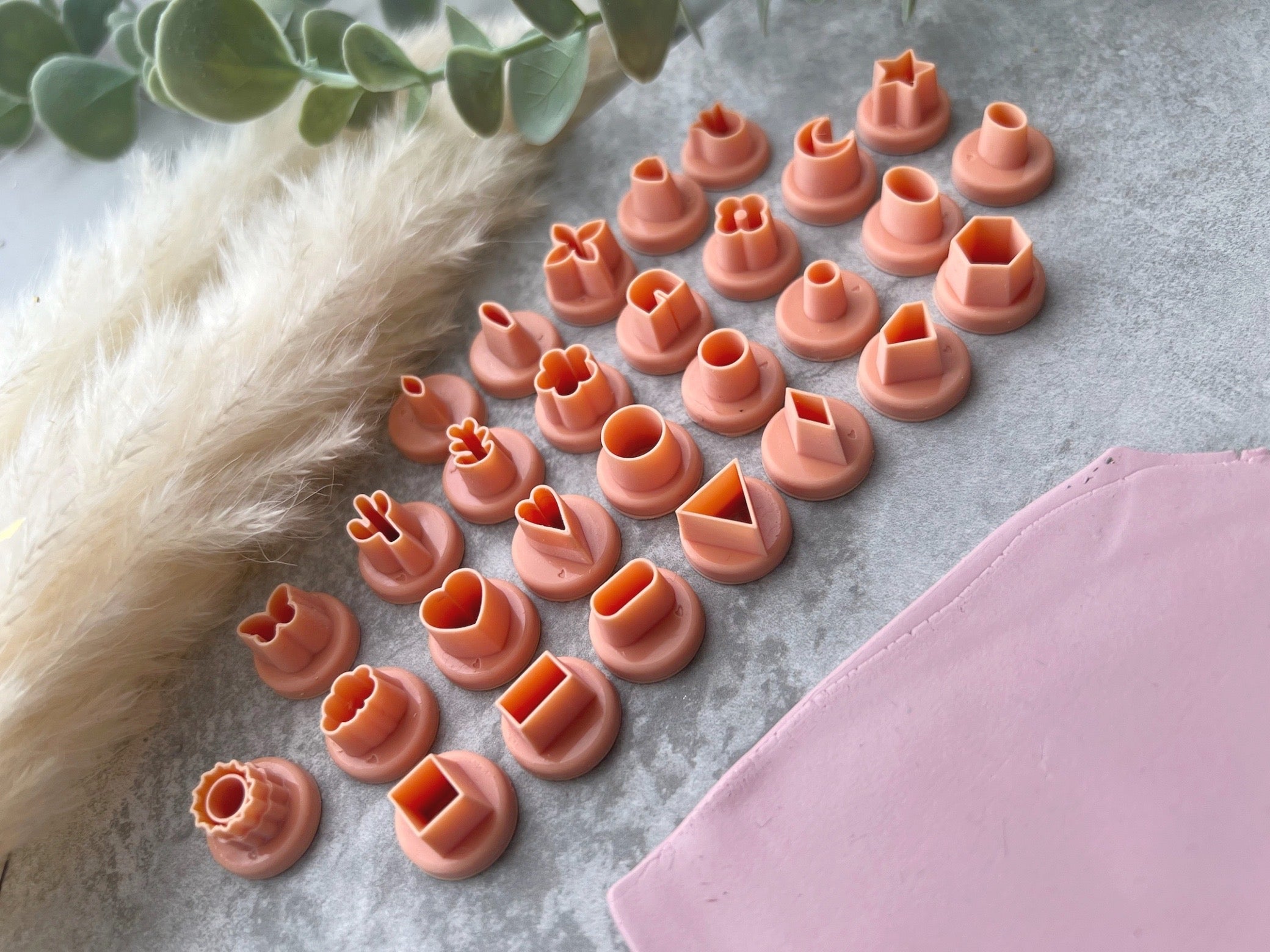 Micro / Mini Assorted Shaped Polymer Clay Cutter | Fondant Cutter | Cookie Cutter