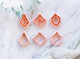 Moroccan Inspired Shape Polymer Clay  Cutter | Fondant Cutter | Cookie Cutter