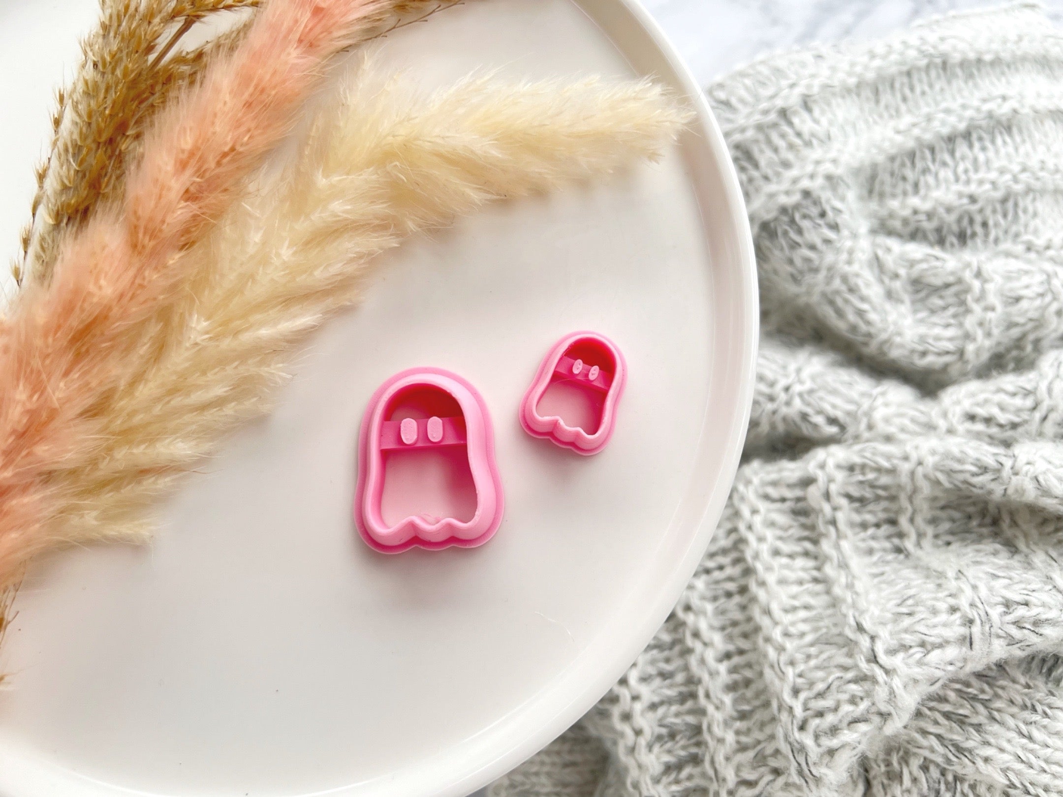 Ghost Shape Cutter Fall Collection Polymer Clay Cutter • Fondant Cutter • Cookie Cutter