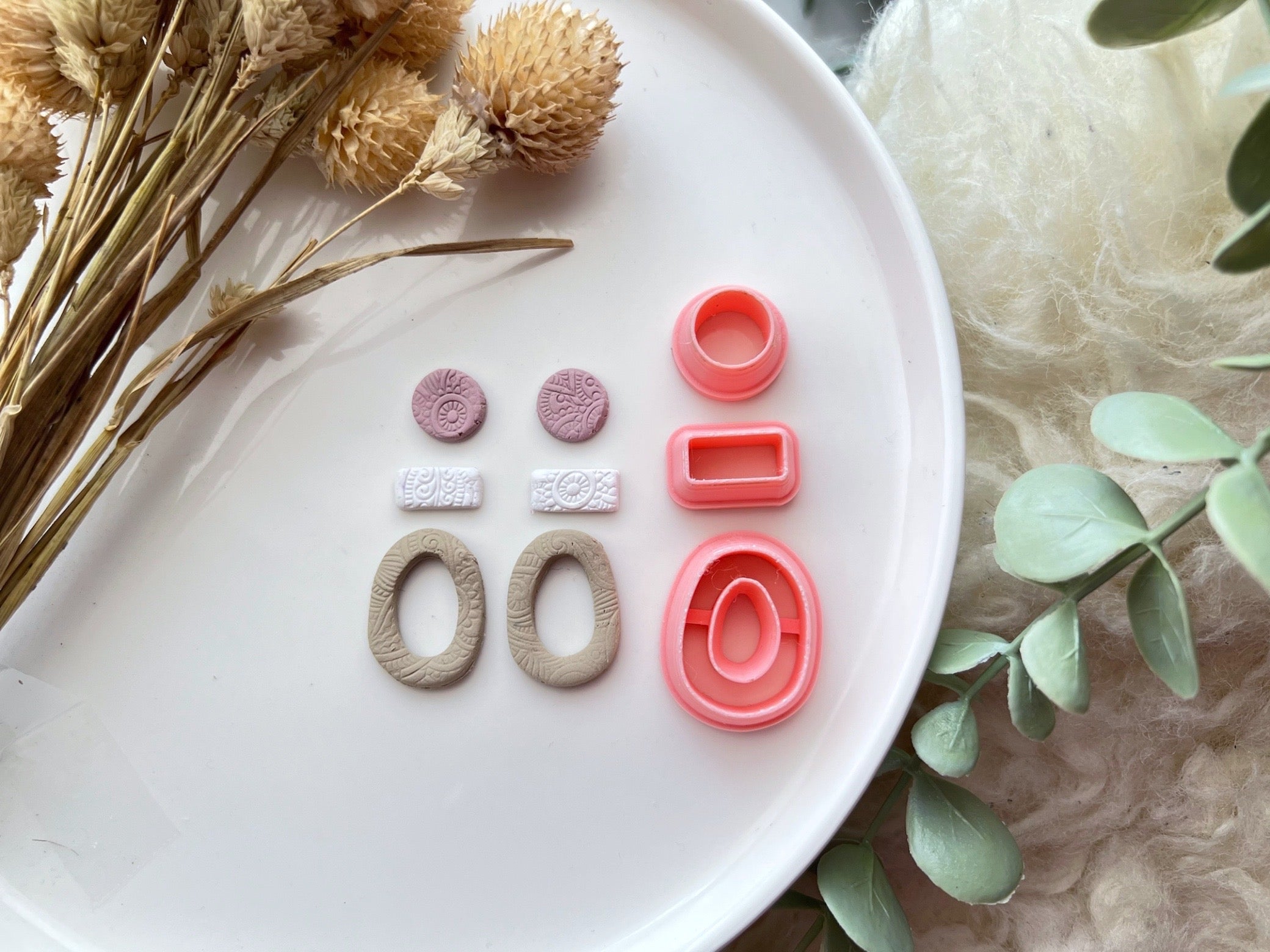 Multi-Shaped Set Shaped Polymer Clay  Cutter | Fondant Cutter | Cookie Cutter