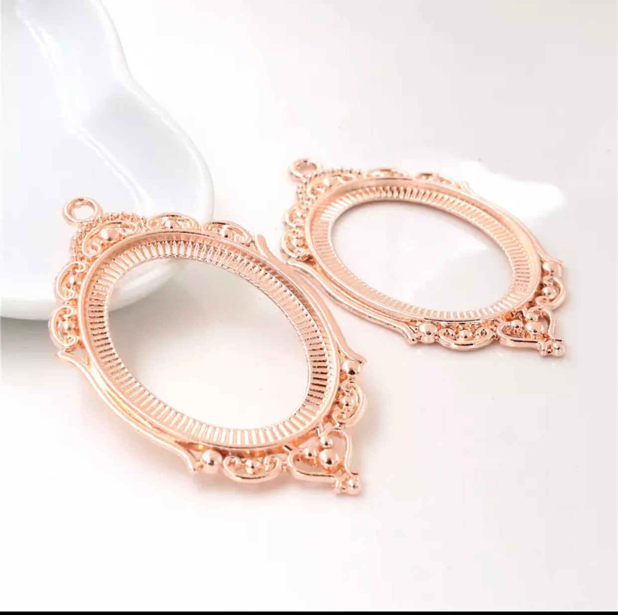 1pc, 30x40mm, Big Cabochon Settings - Choose your colour