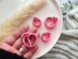 Summer Themed Cutters • Peach Shapes Polymer Clay  Cutter • Fondant Cutter • Cookie Cutter • CS1004