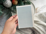 1 Sheet, Approx 13x90cm, Christmas Print Water Decal Image Transfer for Polymer Clay / Ceramics