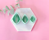 Seashell long Polymer Clay  Cutter | Fondant Cutter | Cookie Cutter