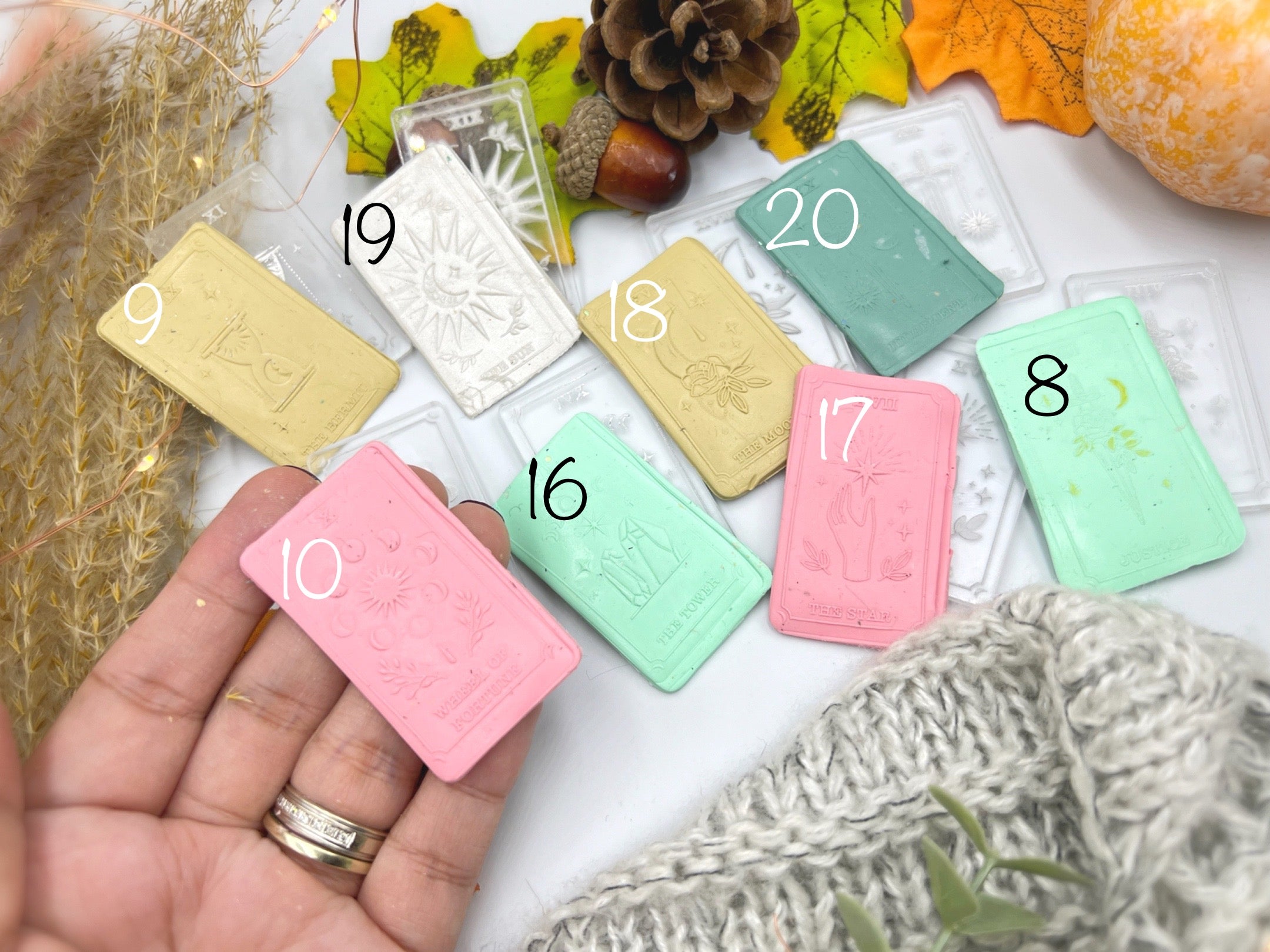 Tarot Card Debossing Stamp  • Fondant Debossing Stamp • Cookie Debossing Stamp