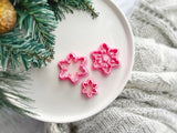Christmas Shape Collection Snowflakes Polymer Clay Cutter • Fondant Cutter • Cookie Cutter